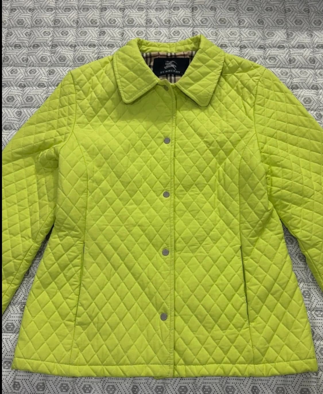 정품 버버리 퀼팅 자켓 ~55반 상품이미지3