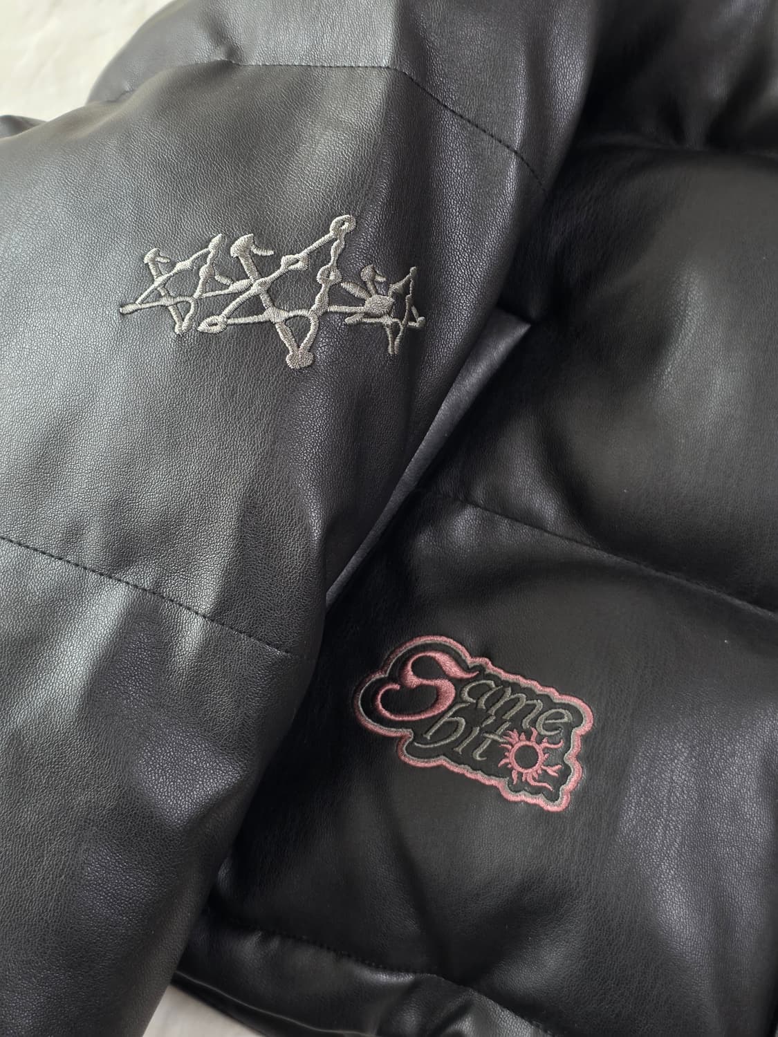 BADEE 배디 레더 패딩 푸퍼 상품이미지4