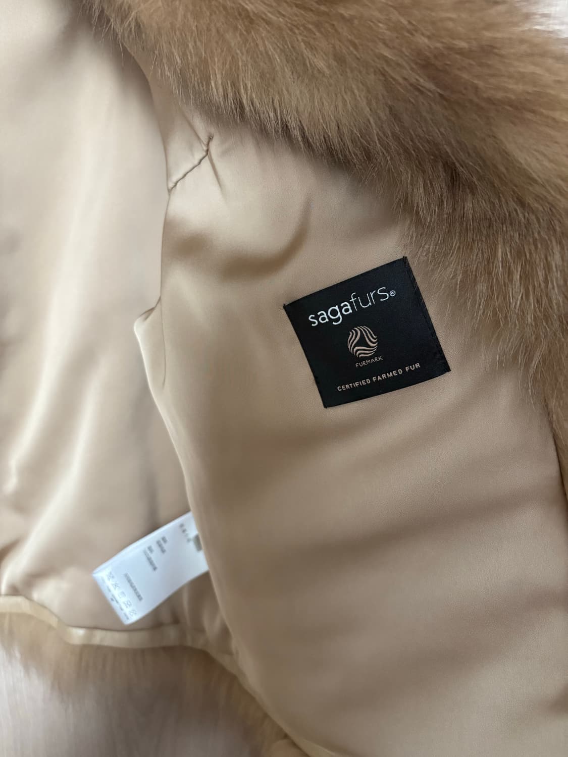 Msbeast 폭스 퍼 자켓 브라운 M 상품이미지7