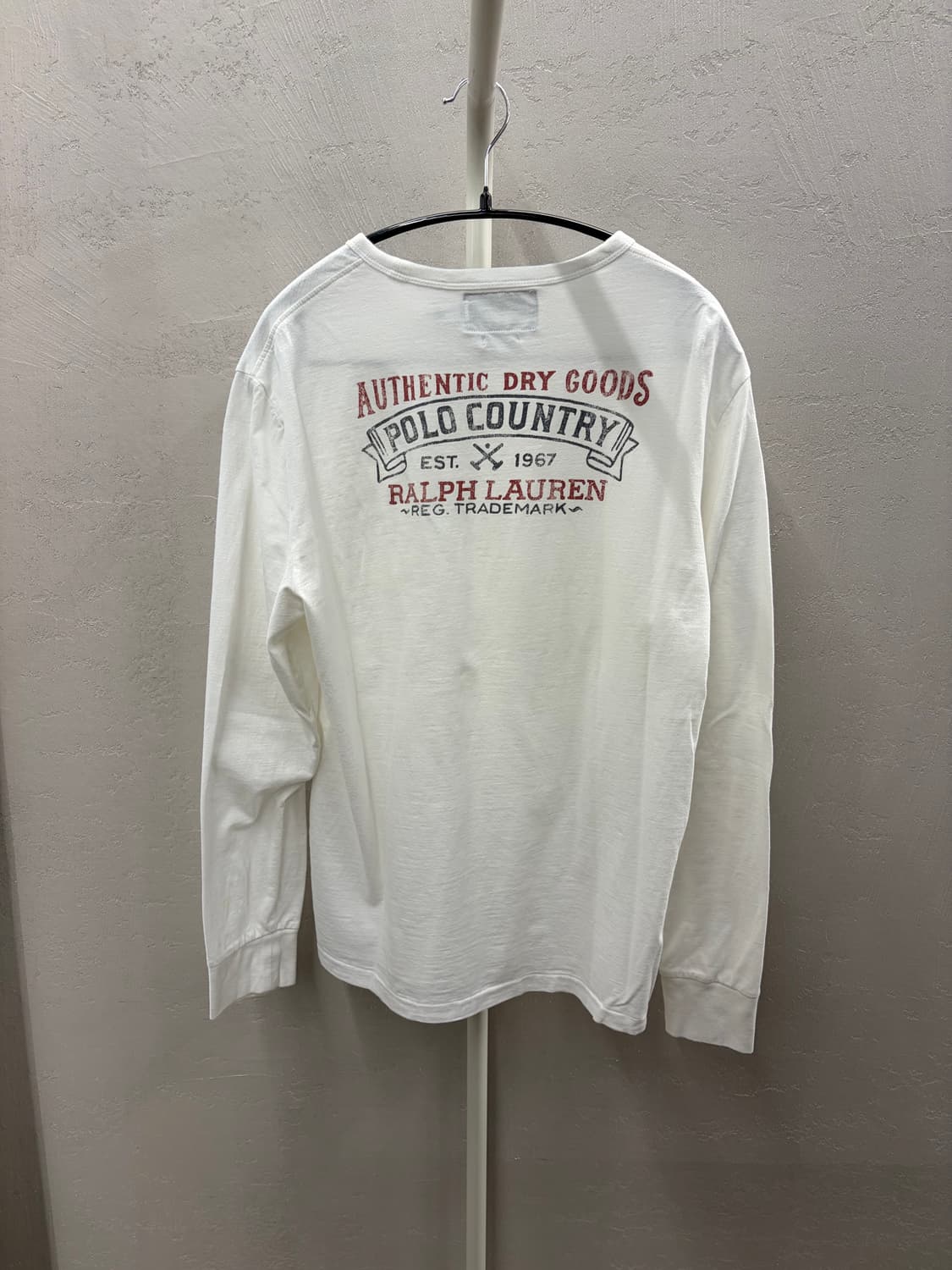 폴로 컨트리 랄프로렌 화이트 포켓 티셔츠 M 상품이미지5