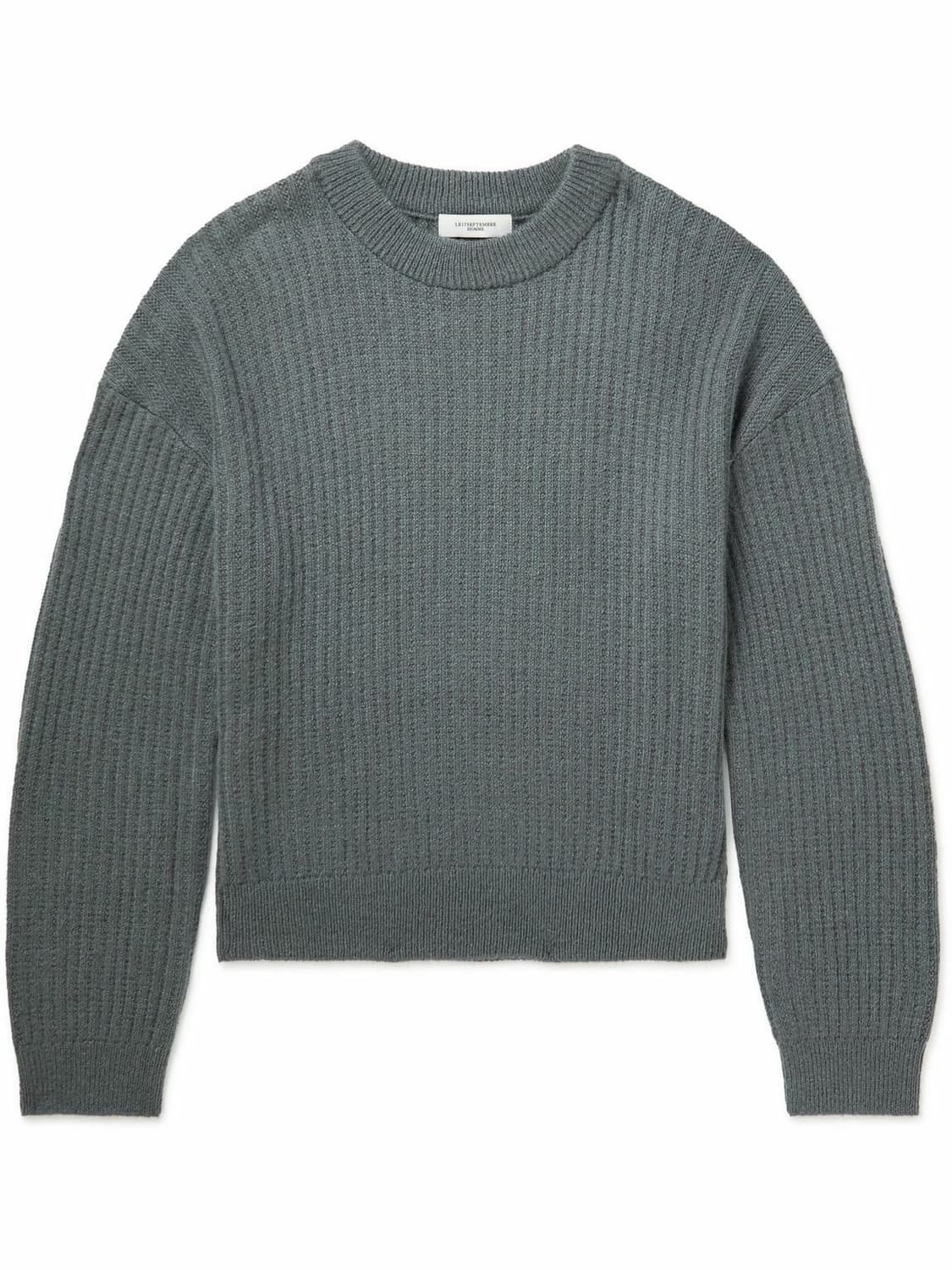 골지 울니트100_블루 (남성46) 상품이미지3