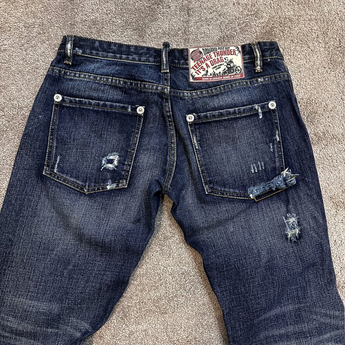 디스퀘어드2 워싱 데님(33) 상품이미지3