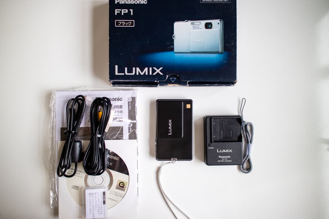 Panasonic DMC-FP1 / 빈티지 디지털 카메라 상품이미지9