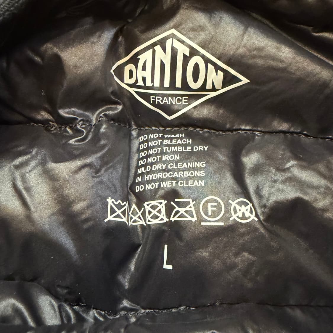 단톤 이너 다운 크루넥 경량 패딩  상품이미지4