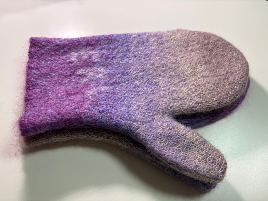 ERL 그라데이션 니트 장갑 상품이미지2