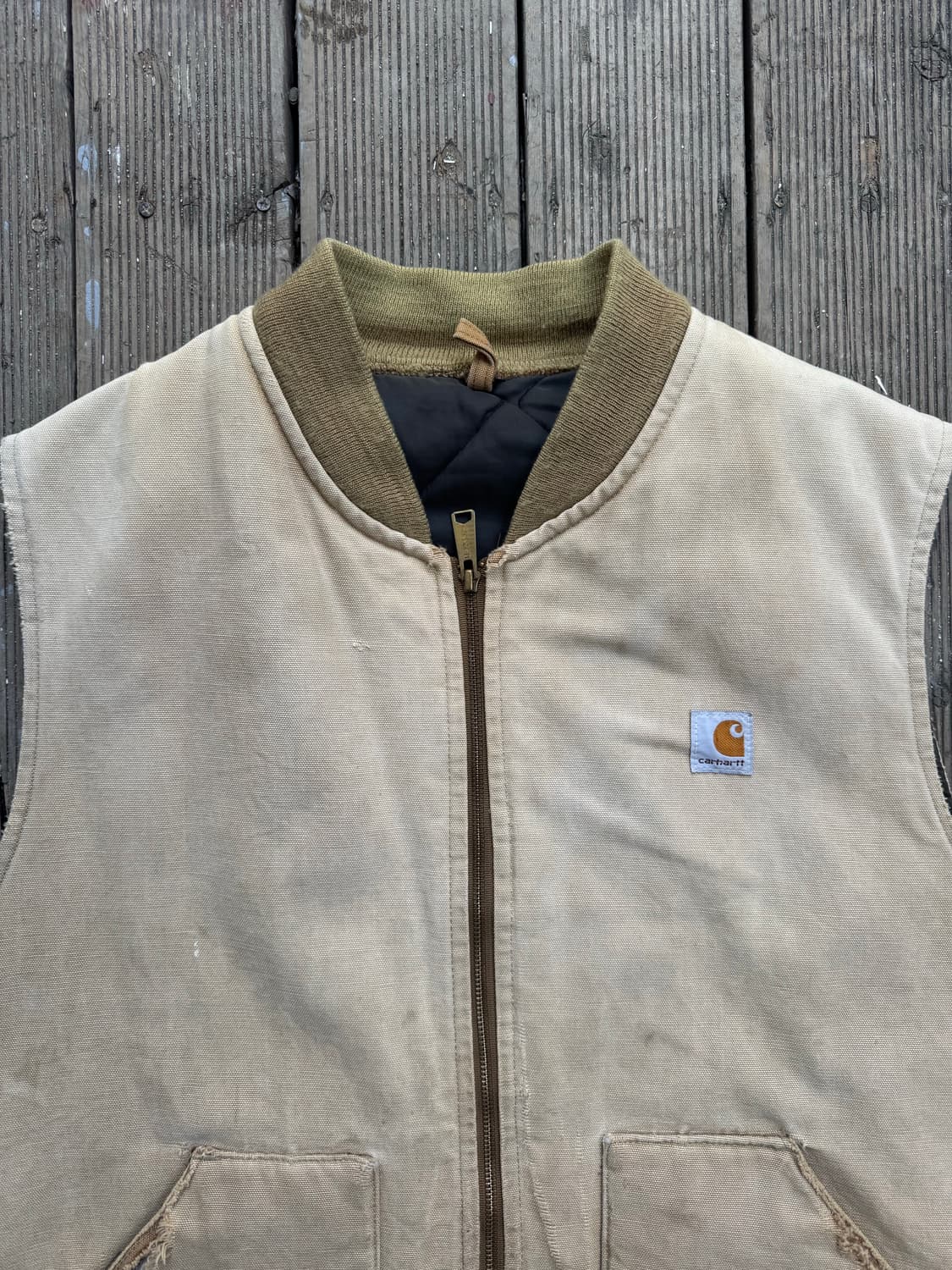 90s Thrashed 칼하트 패드 베스트 상품이미지2