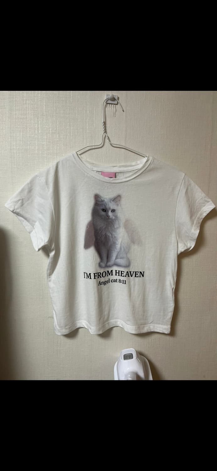 잇자바이브 엔젤 캣 티셔츠 상품이미지2