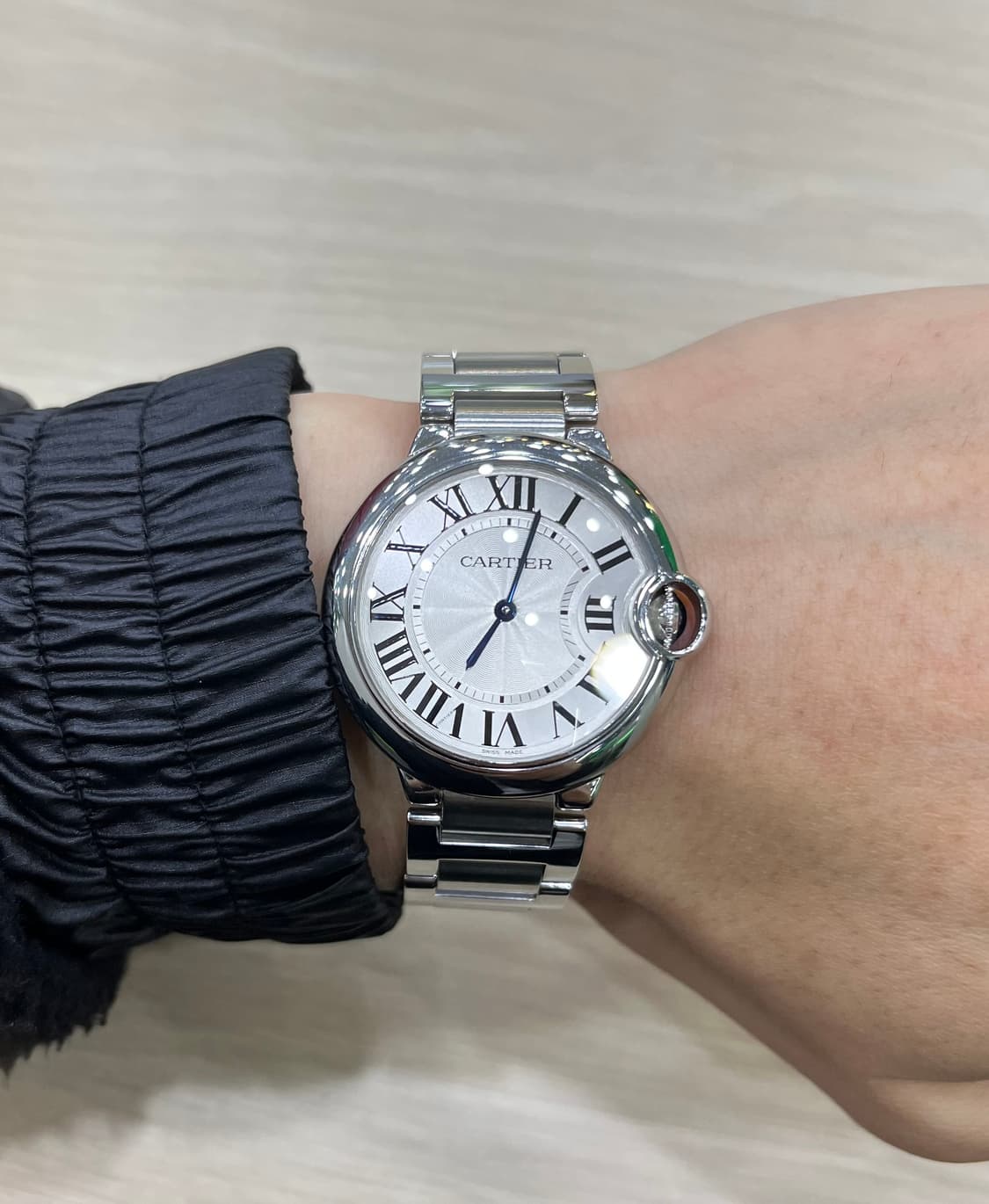 정품 까르띠에 발롱블루 36 쿼츠 상태 (A+급) 상품이미지1