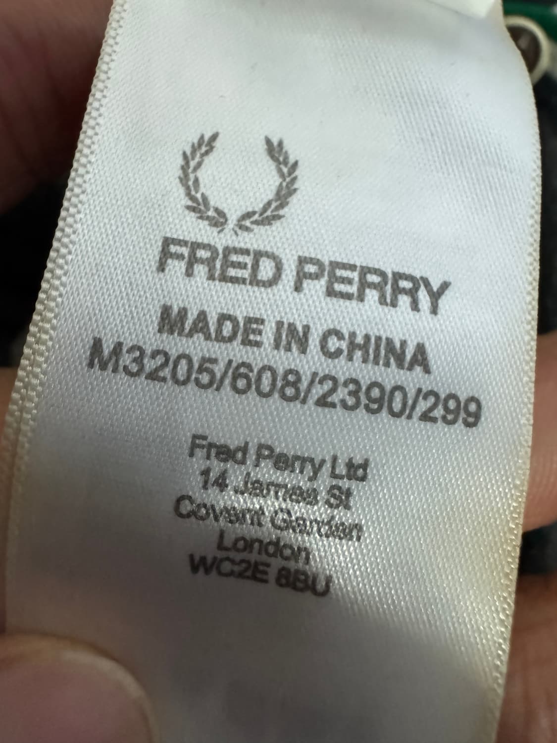 여성 프레드페리 라인 코튼 가디건 S ~ M 프레피룩 상품이미지4