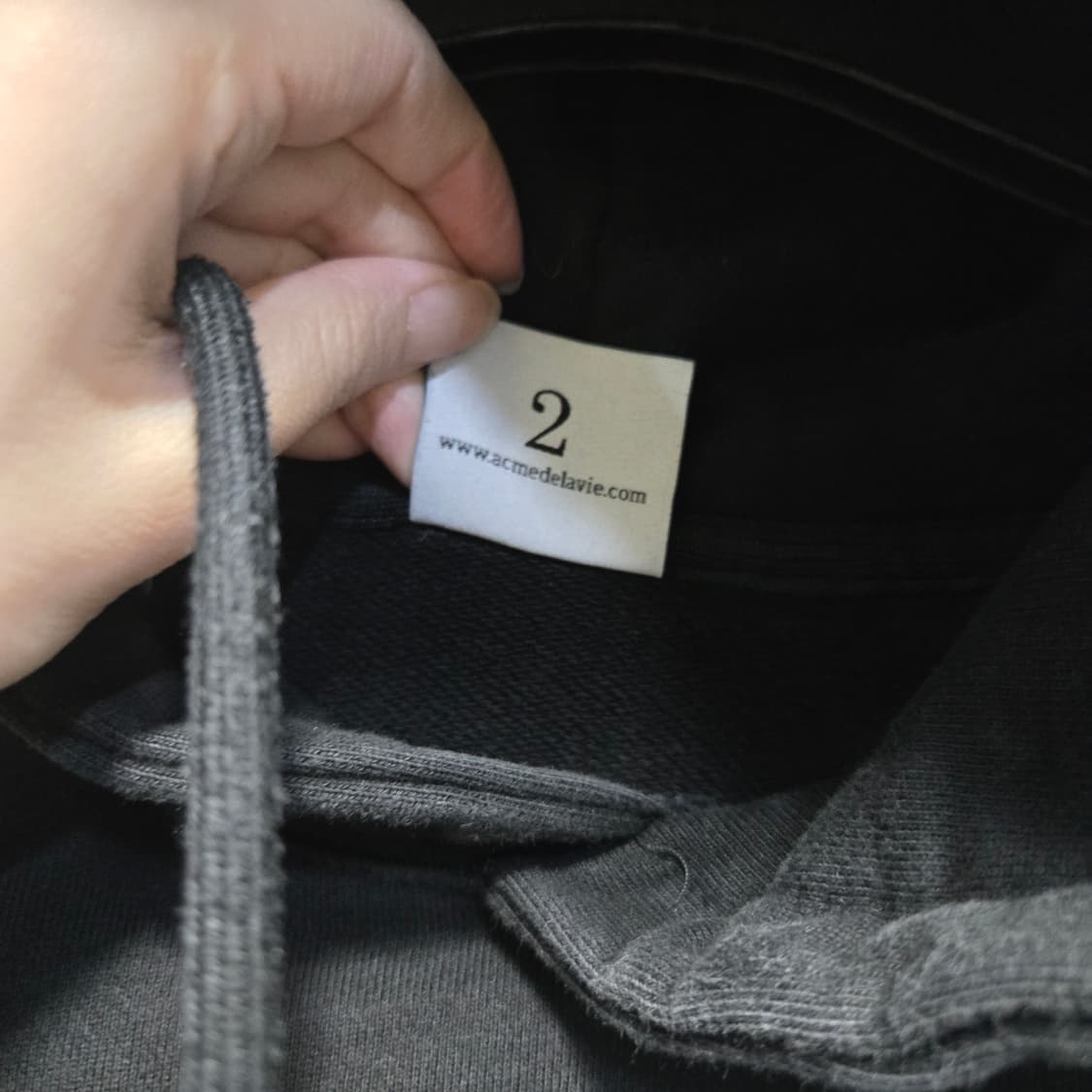 아크메드라비  프린팅 후드티 상품이미지4