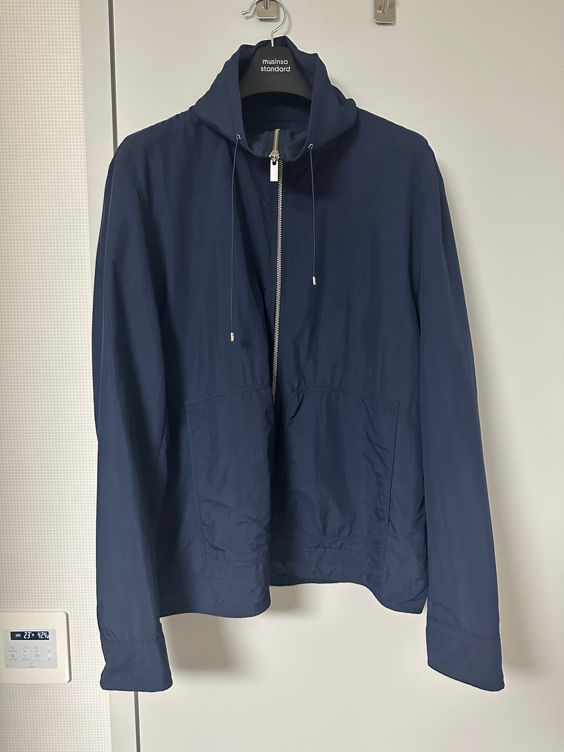 CK 캘빈클라인 하이넥 블루종 L사이즈 판매 상품이미지1