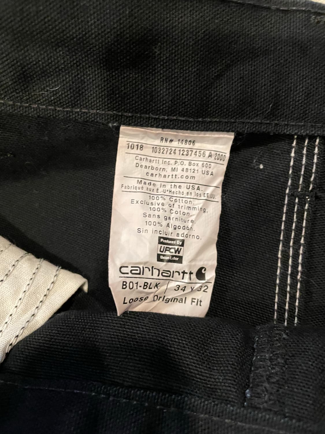 US CARHARTT DOUBLE KNEE 상품이미지9