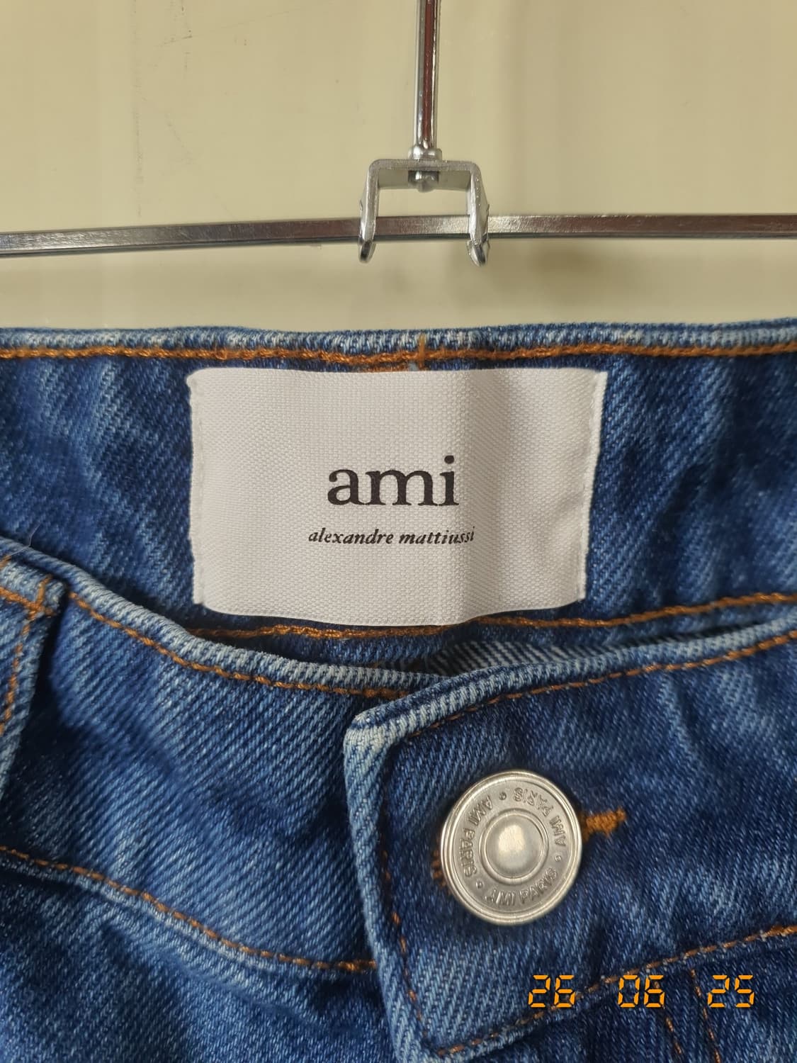 ami(아미) 정품 데님 팬츠 33 상품이미지5