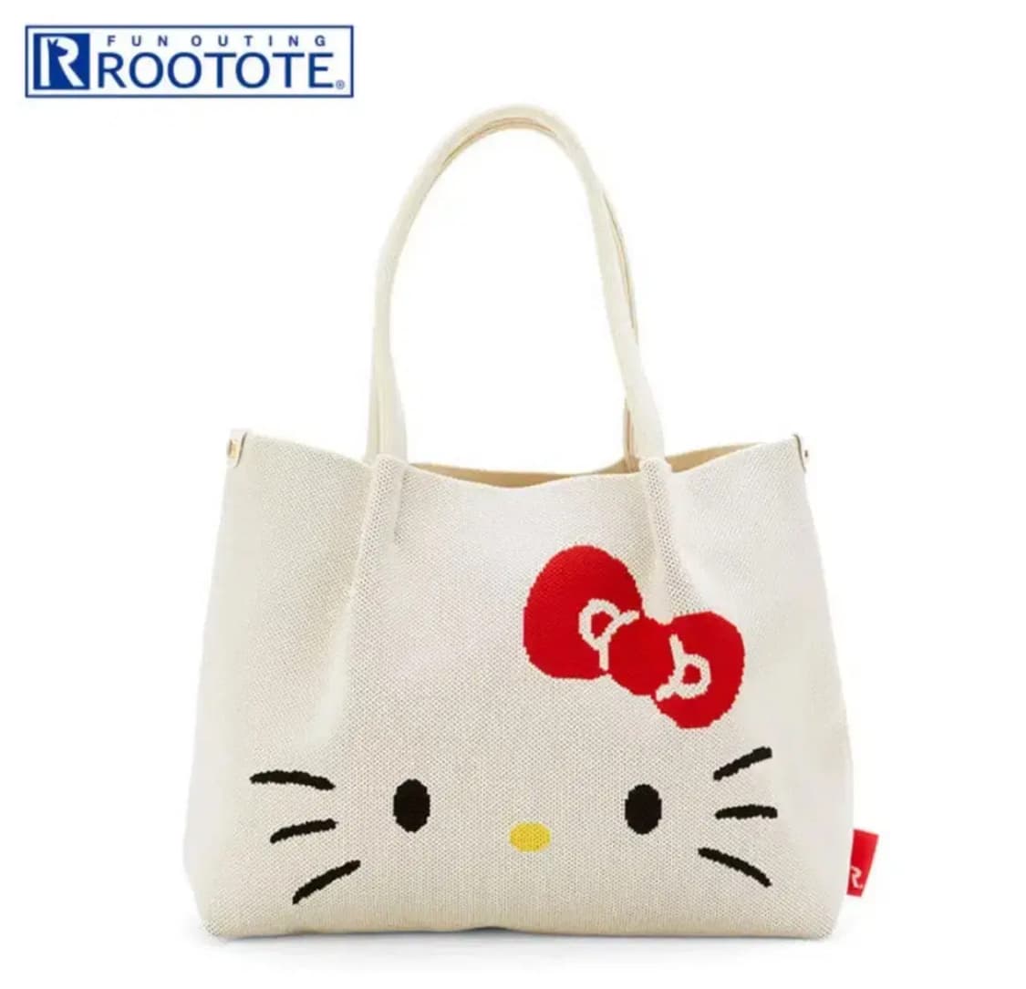 헬로 키티 토트백 ROOTOTE 콜라보 헬로우 키티 가방 상품이미지1