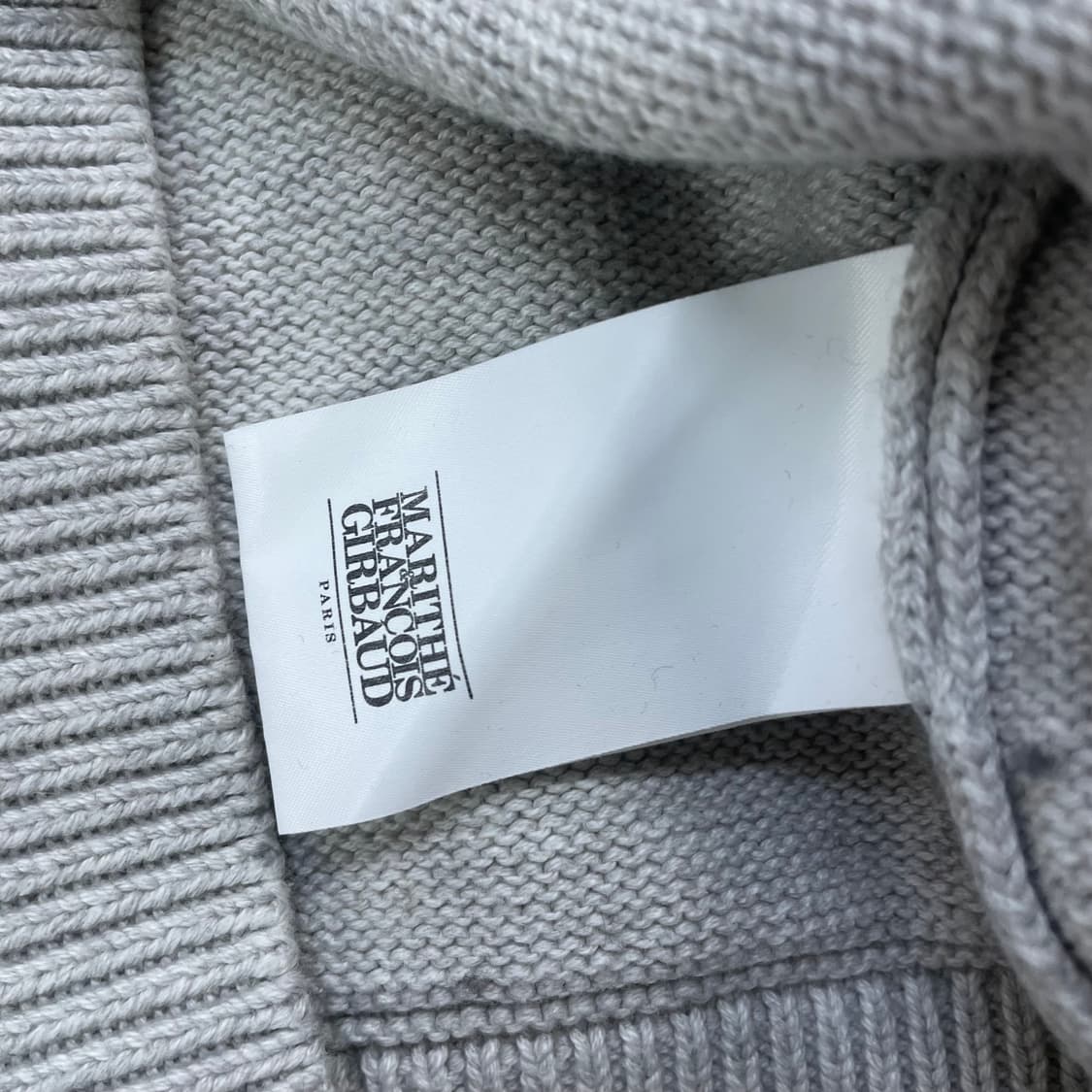 마리떼프랑소와저버 스펠 로고 라운드 니트 상품이미지4