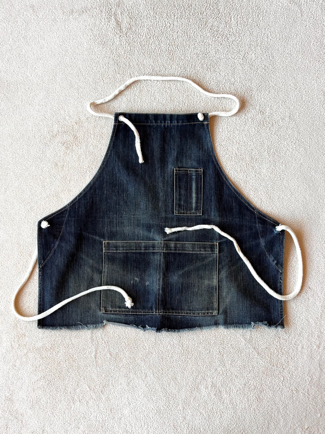 Washed Denim Apron 상품이미지1