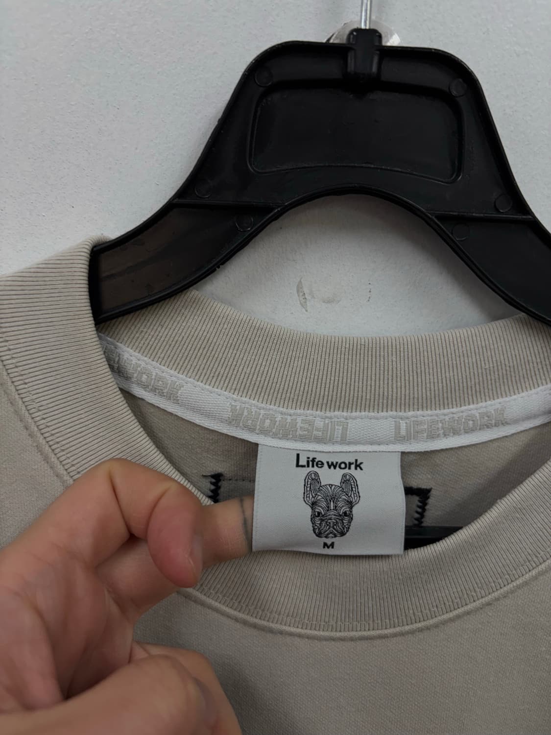 라이프워크 오버핏 반팔티 상품이미지4