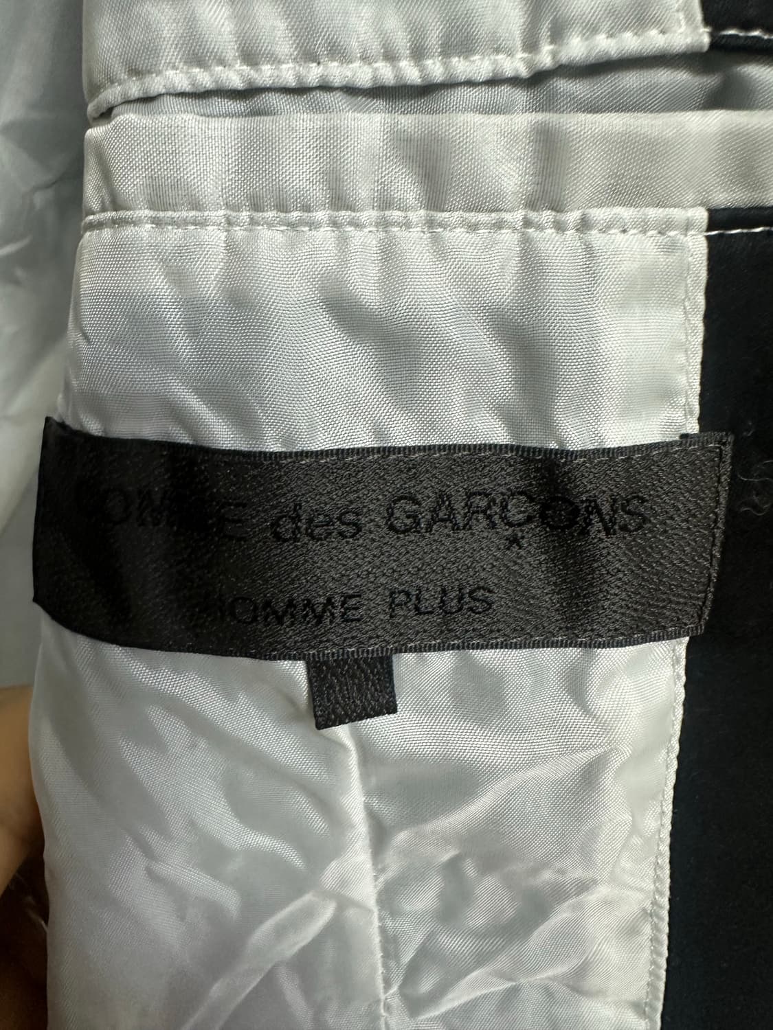 꼼데가르송 옴므 플러스 블레이저 L  상품이미지3