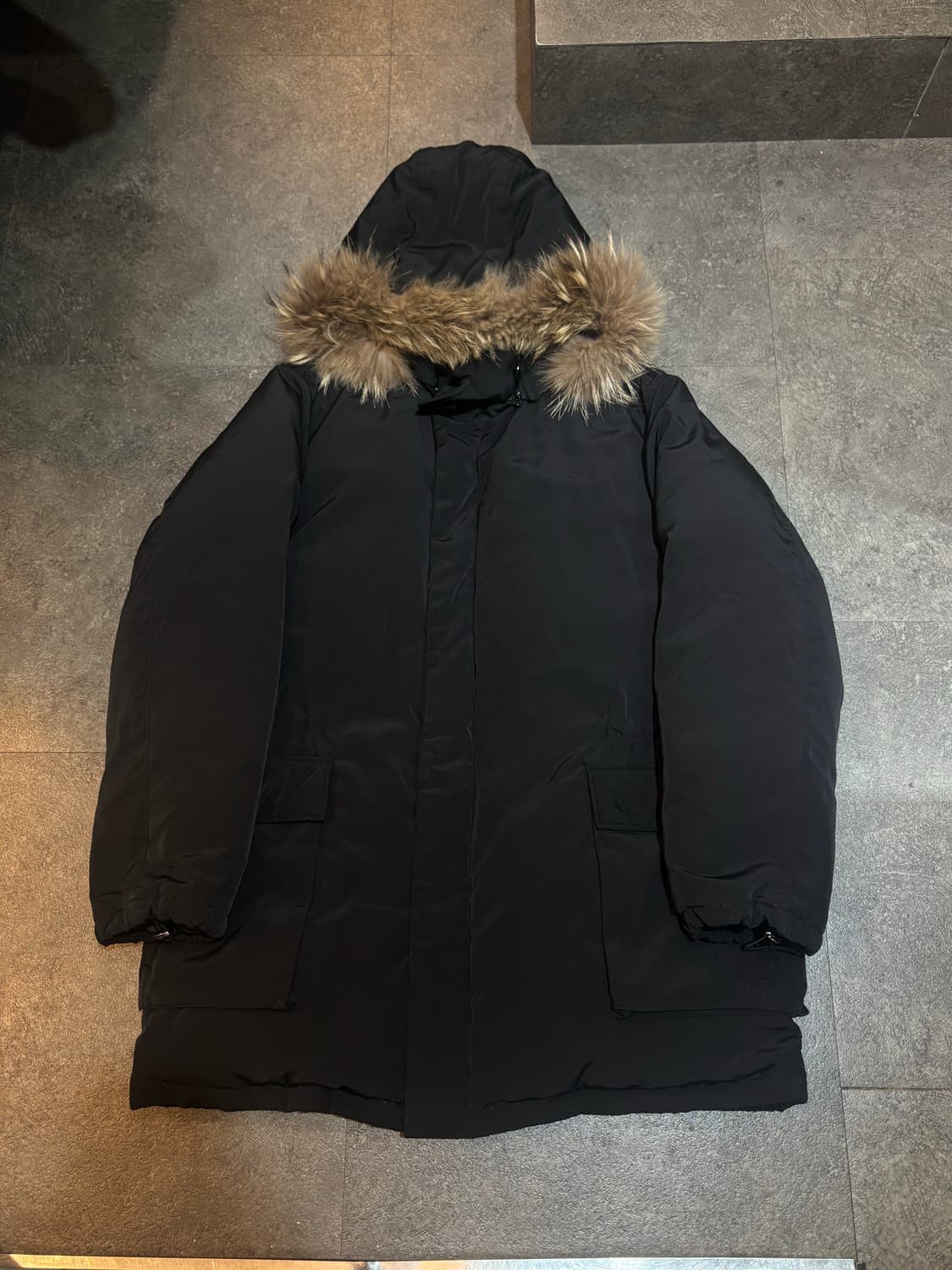 지오송지오 구스다운 패딩 블랙 100사이즈 상품이미지2