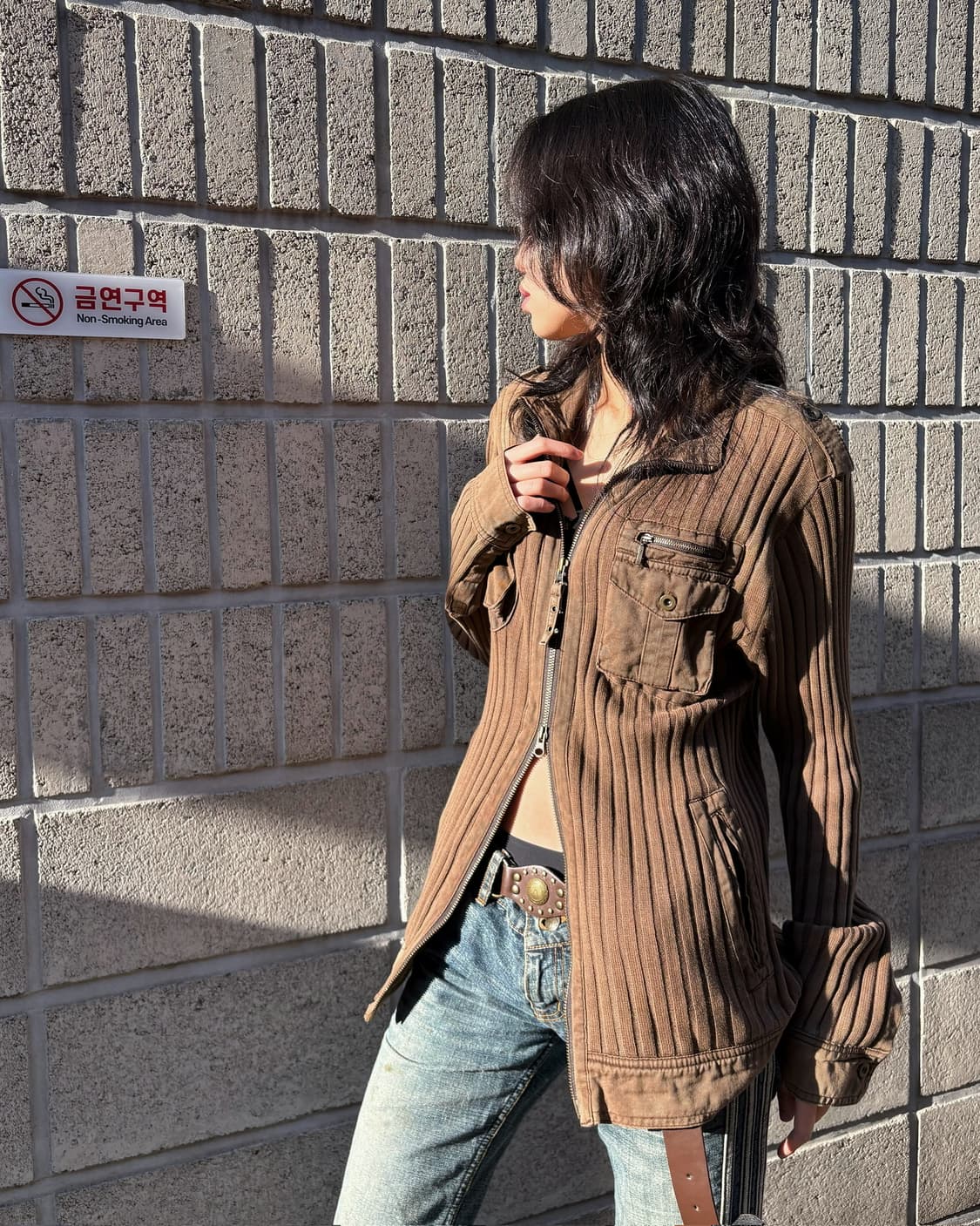 코튼 코듀로이 셔츠 집업 상품이미지3