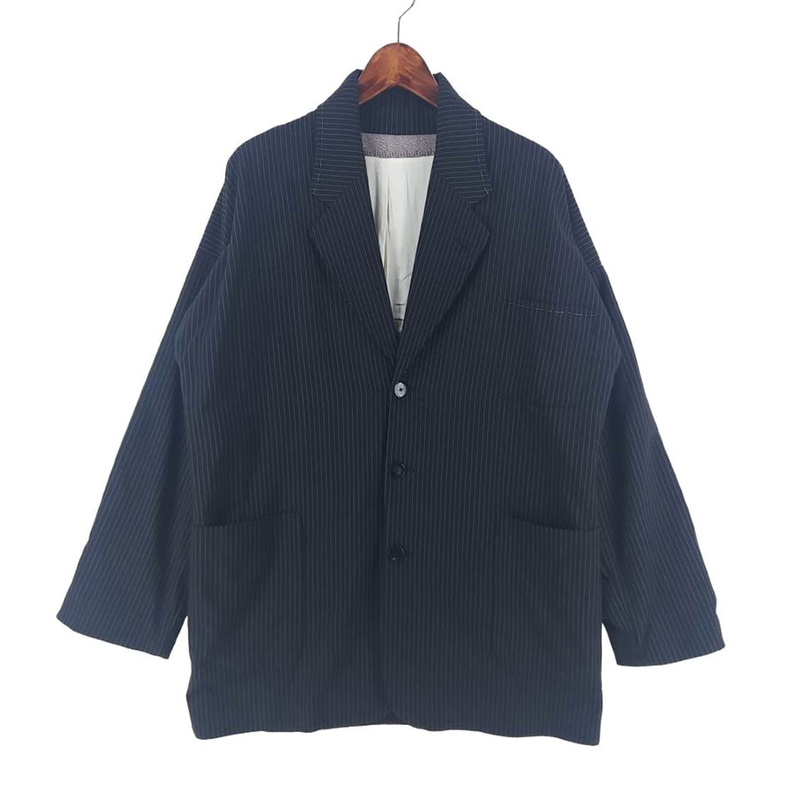 [남3]비즈빔 해먼스 오버핏 자켓[Y63-187]/빈티지프렌 상품이미지1