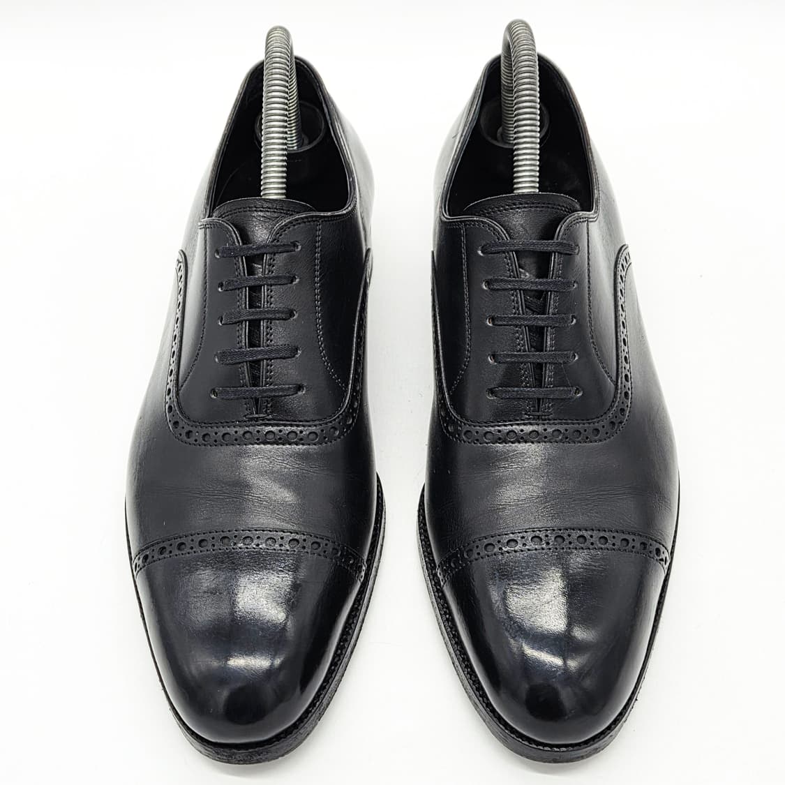  Saint Crispin's 캡토 옥스포드 슈즈 블랙 (6 1/2)  상품이미지5