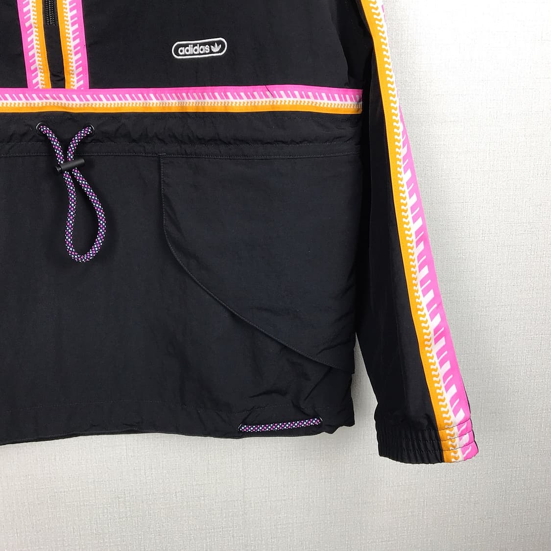 아디다스 테이프드 아노락 바람막이 자켓 남성S 상품이미지4