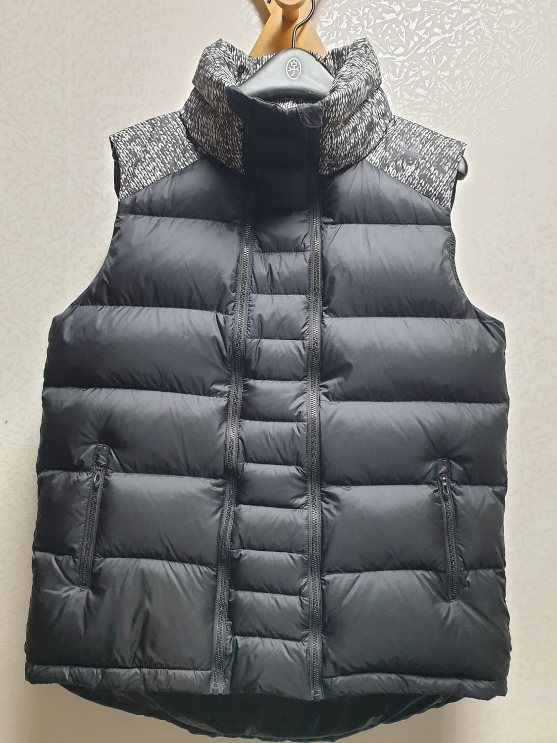 [여90] 스파이더 여성 패딩조끼 블랙 상품이미지3