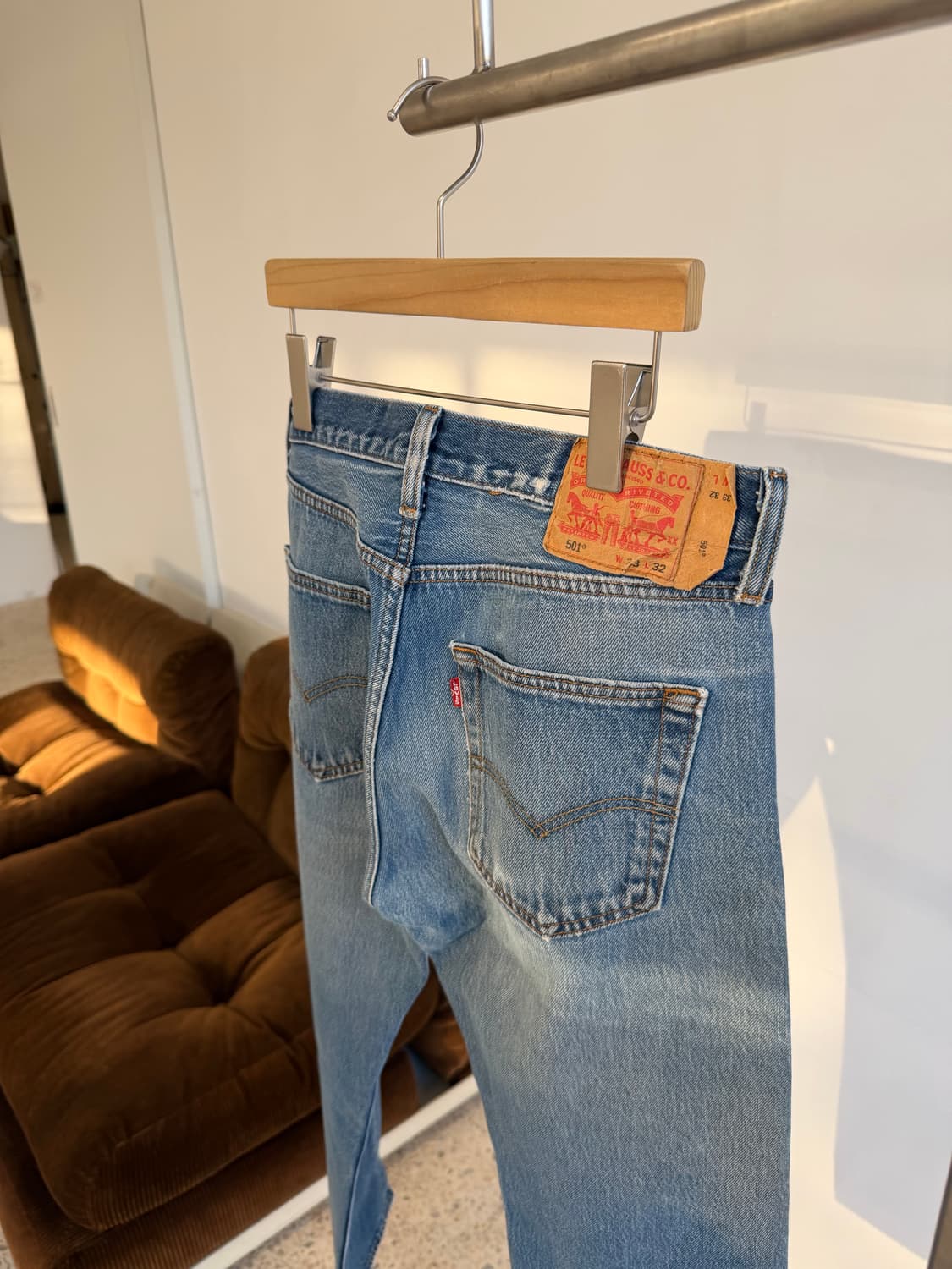 리바이스 501 vtg 데님 상품이미지7