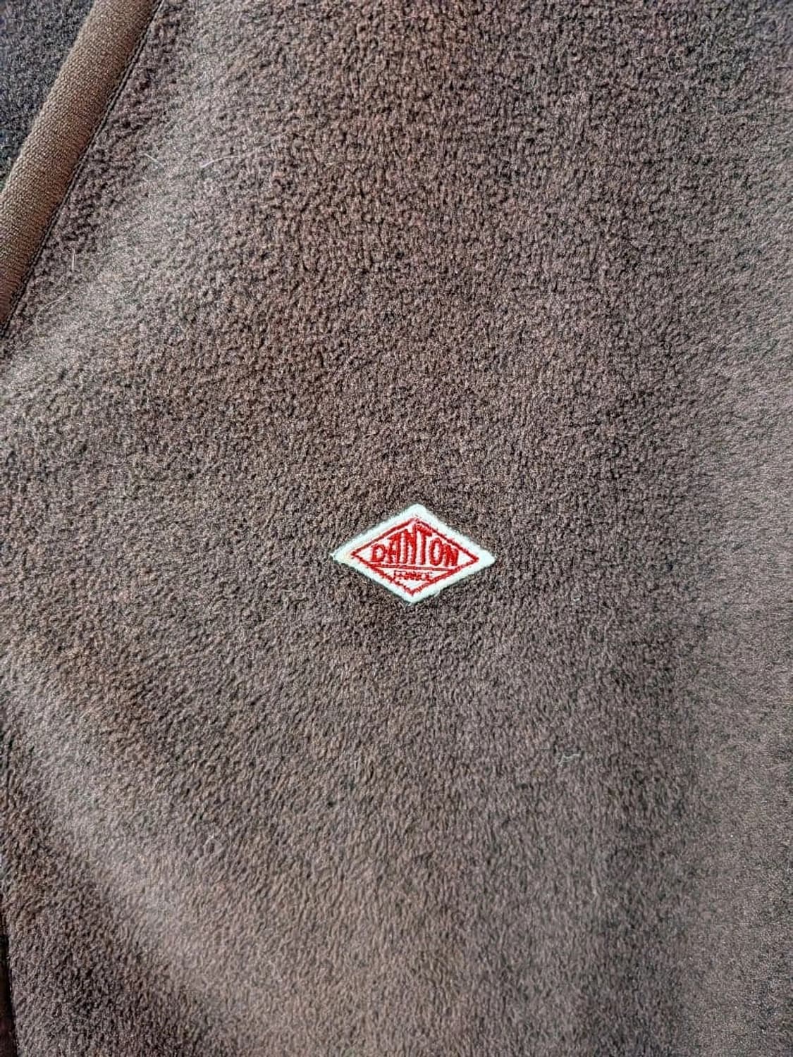 단톤 폴라텍 플리스 V넥 재킷 상품이미지2