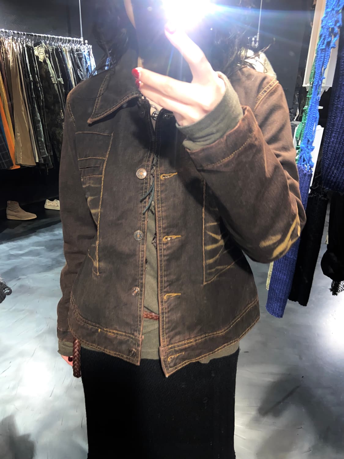 브라운 자켓 상품이미지6