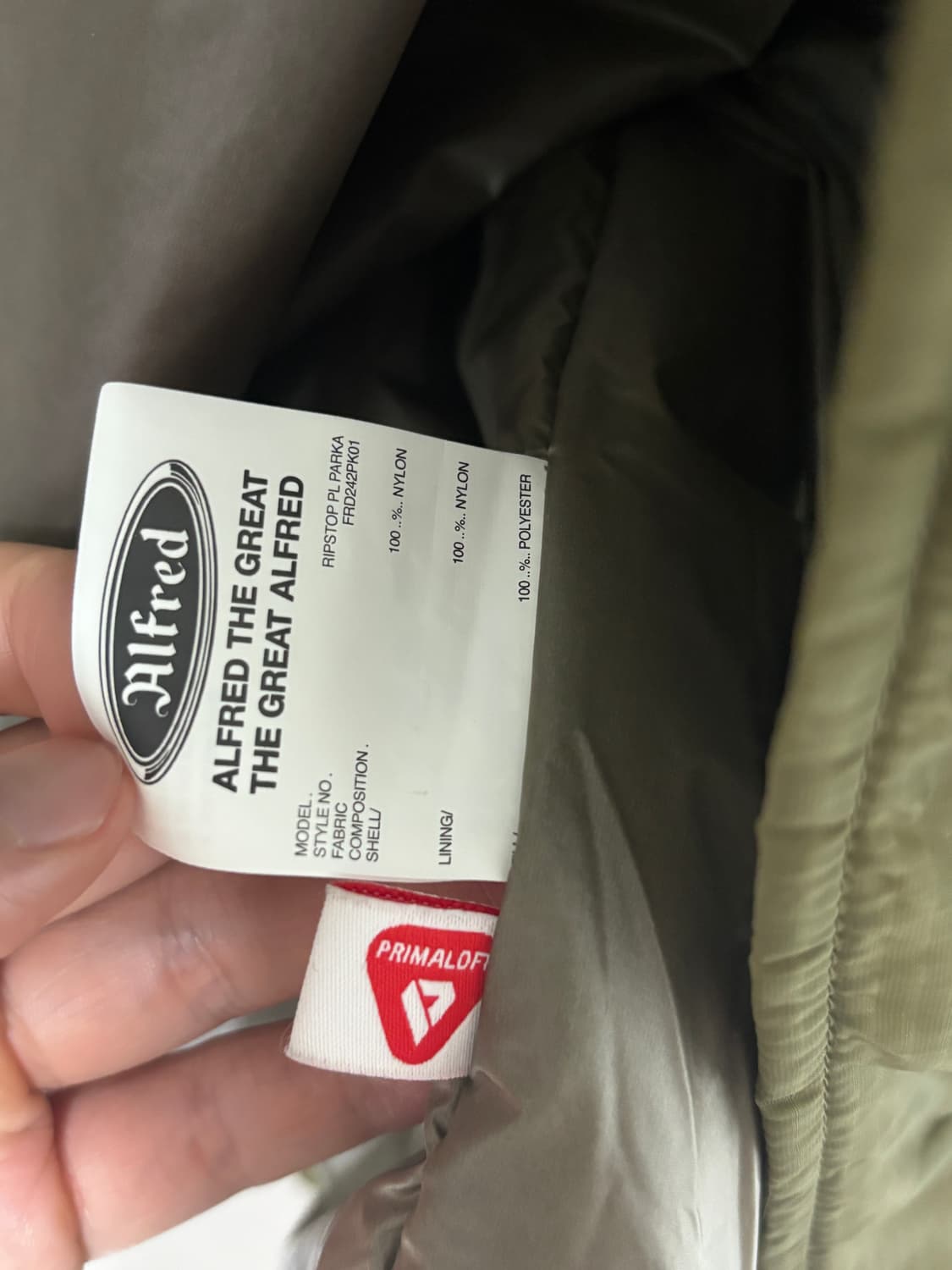 헤리티지플로스 알프레드 파카 (홍태준님 착용) 상품이미지6