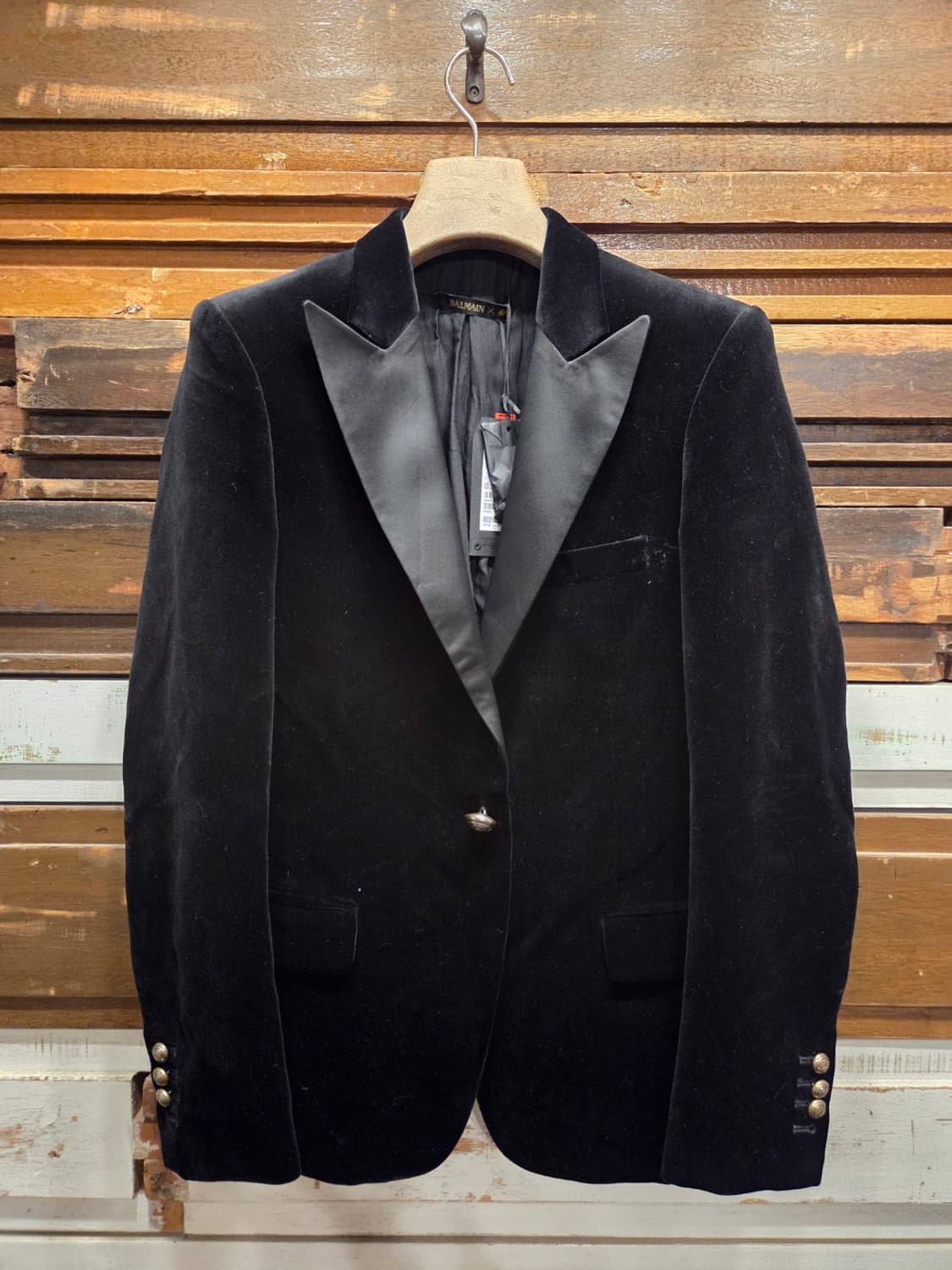 발망×H&M 벨루어자켓 상품이미지7