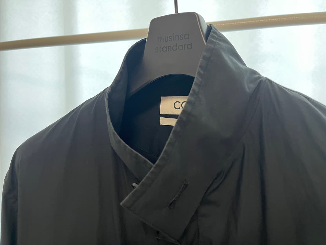 코스 라이트웨이트 유틸리티 오버셔츠 블랙 L 상품이미지5