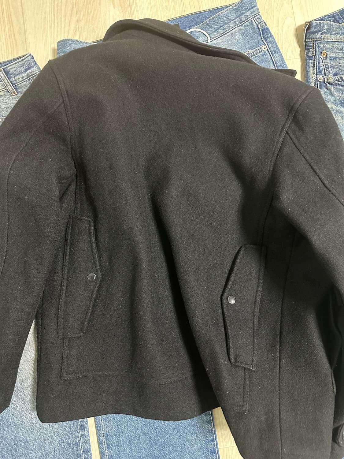 올드 슈프림 08aw 울 크루저 블랙 L사이즈 상품이미지5