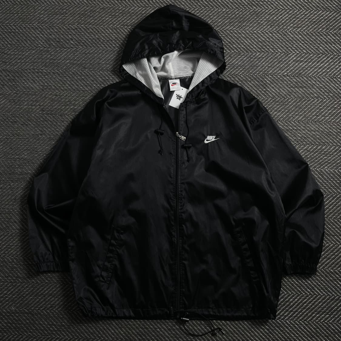 나이키 글로시 우븐 윈드러너 바람막이 블랙o 4157 상품이미지1