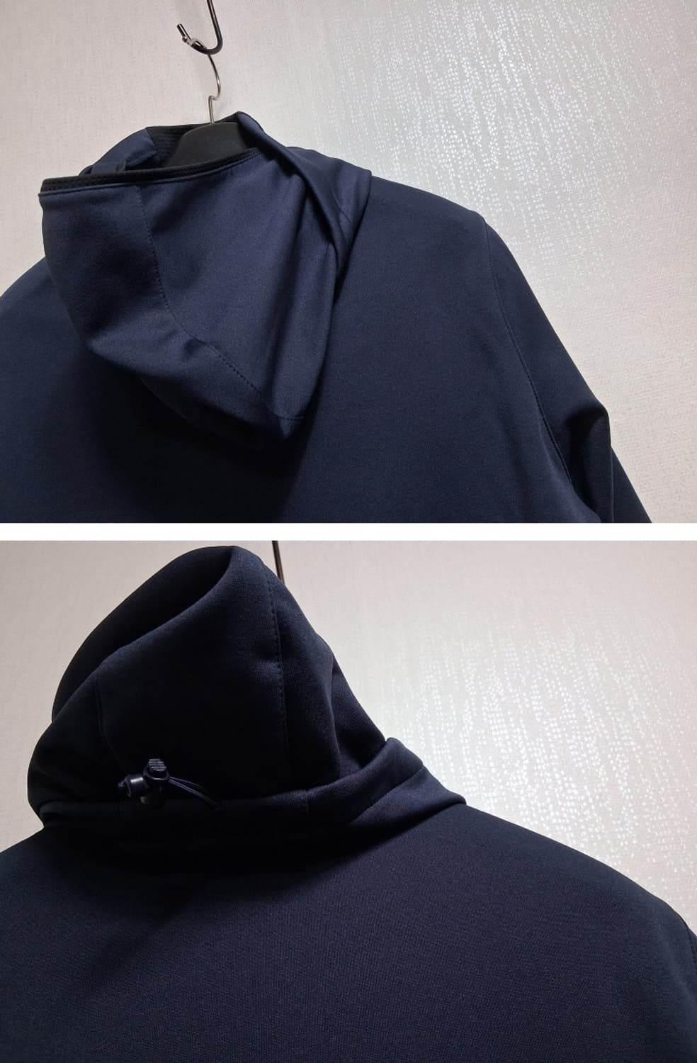 PUMA푸마 네이비 하이넥 후드 기모져지후드티 100 상품이미지5
