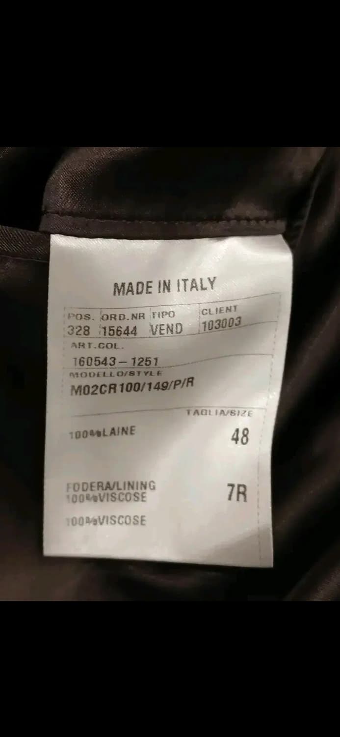 LANVIN WOOL DOUBLE BREASTED COAT 상품이미지7