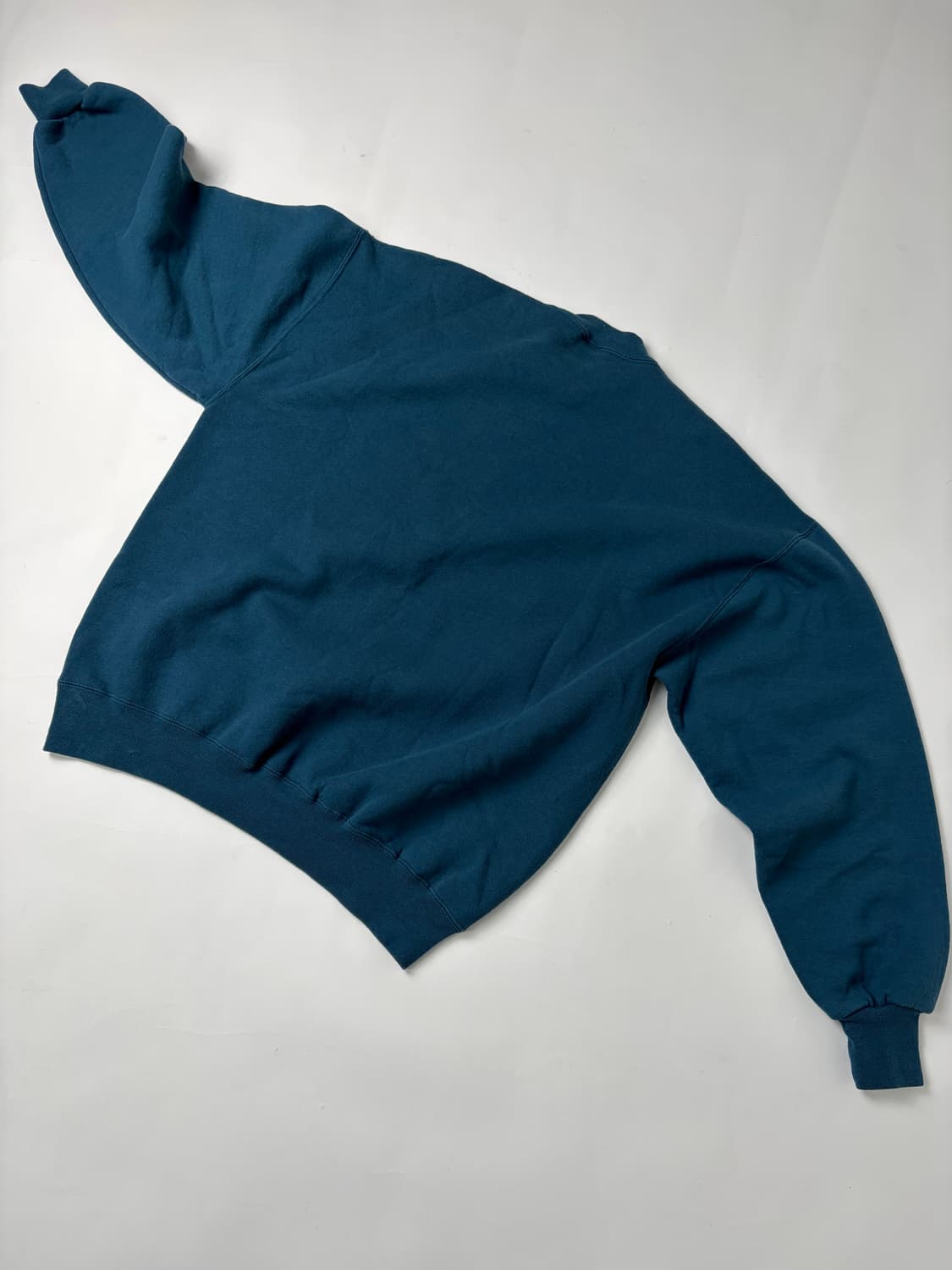 90s Russell Sweatshirt (teal blue) 상품이미지2