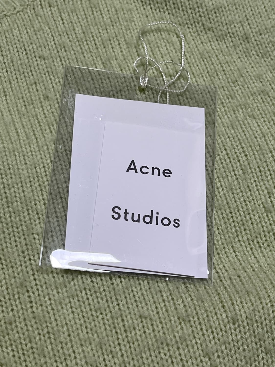 아크네 스튜디오 peele 캐시미어 니트 울니트 그린 상품이미지7