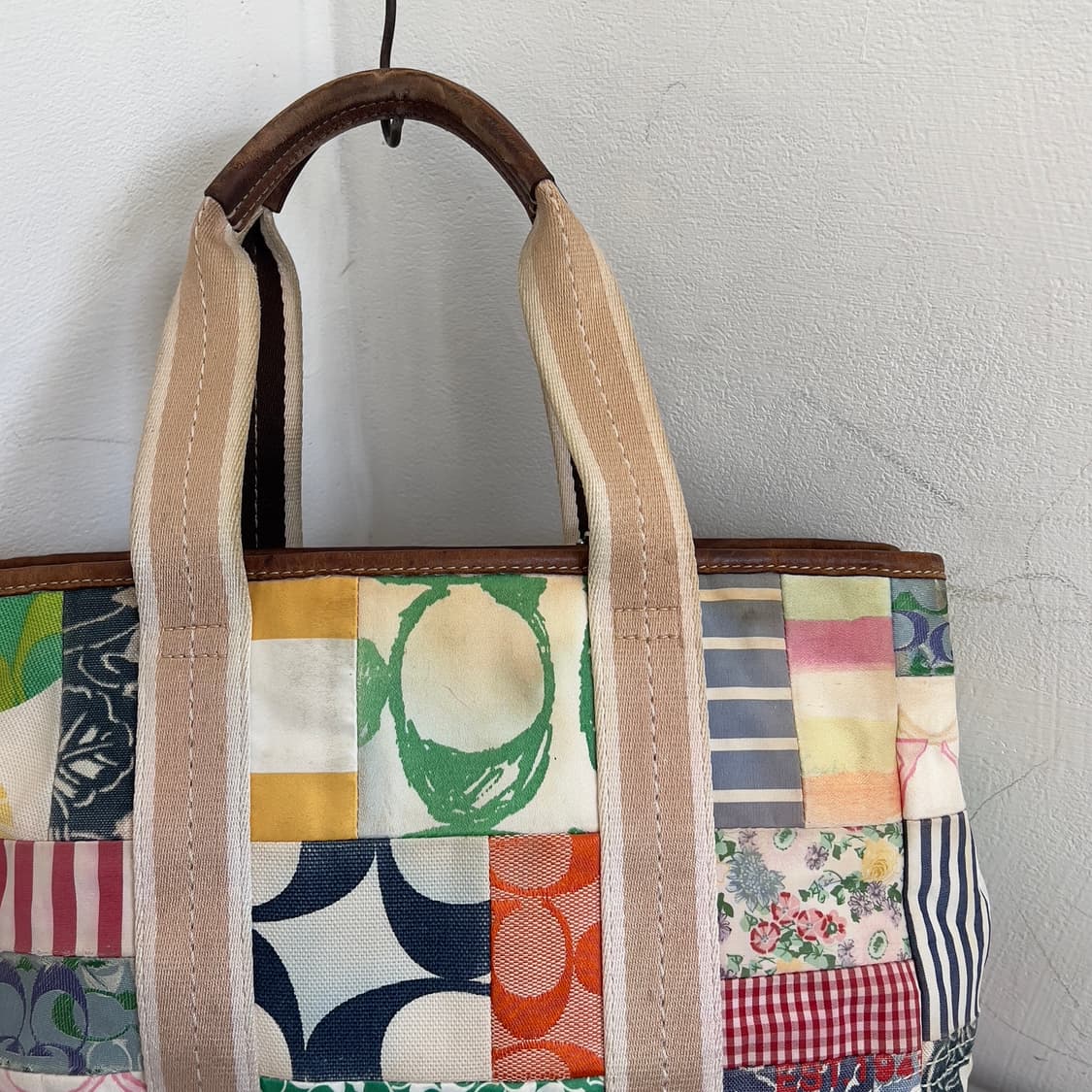 Coach patchwork tote bag 상품이미지4