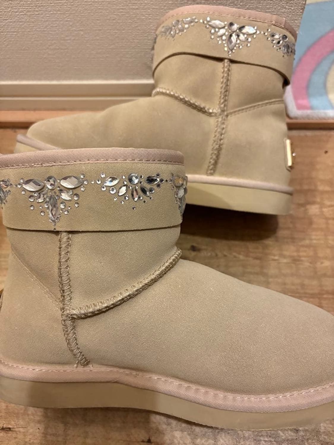 래디 큐빅 라떼갸루 어그 상품이미지3