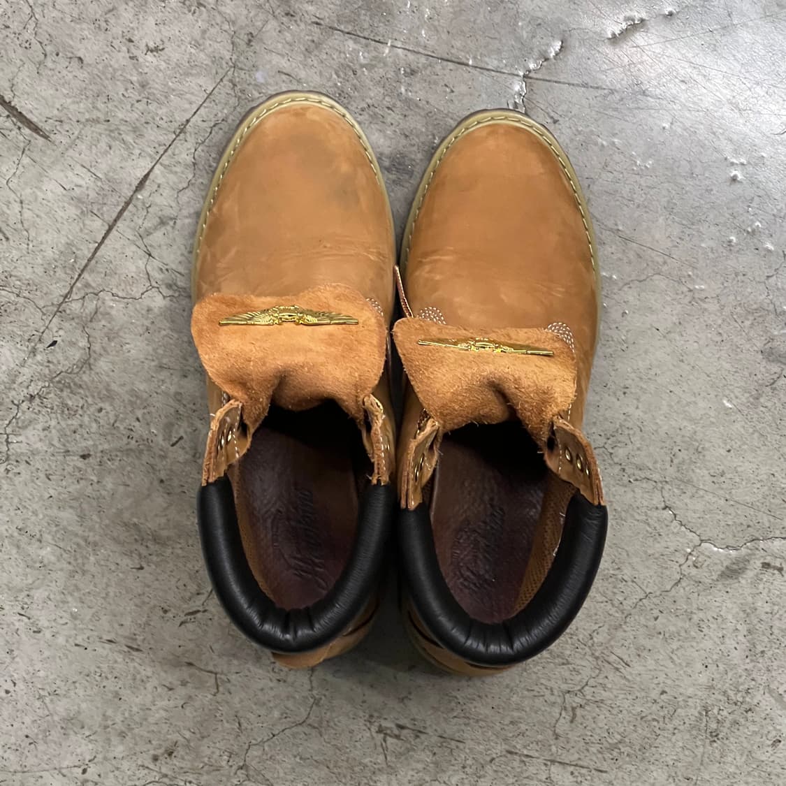 팀버랜드맛 호킨스 부츠275 + 금장 브로치세트 상품이미지5