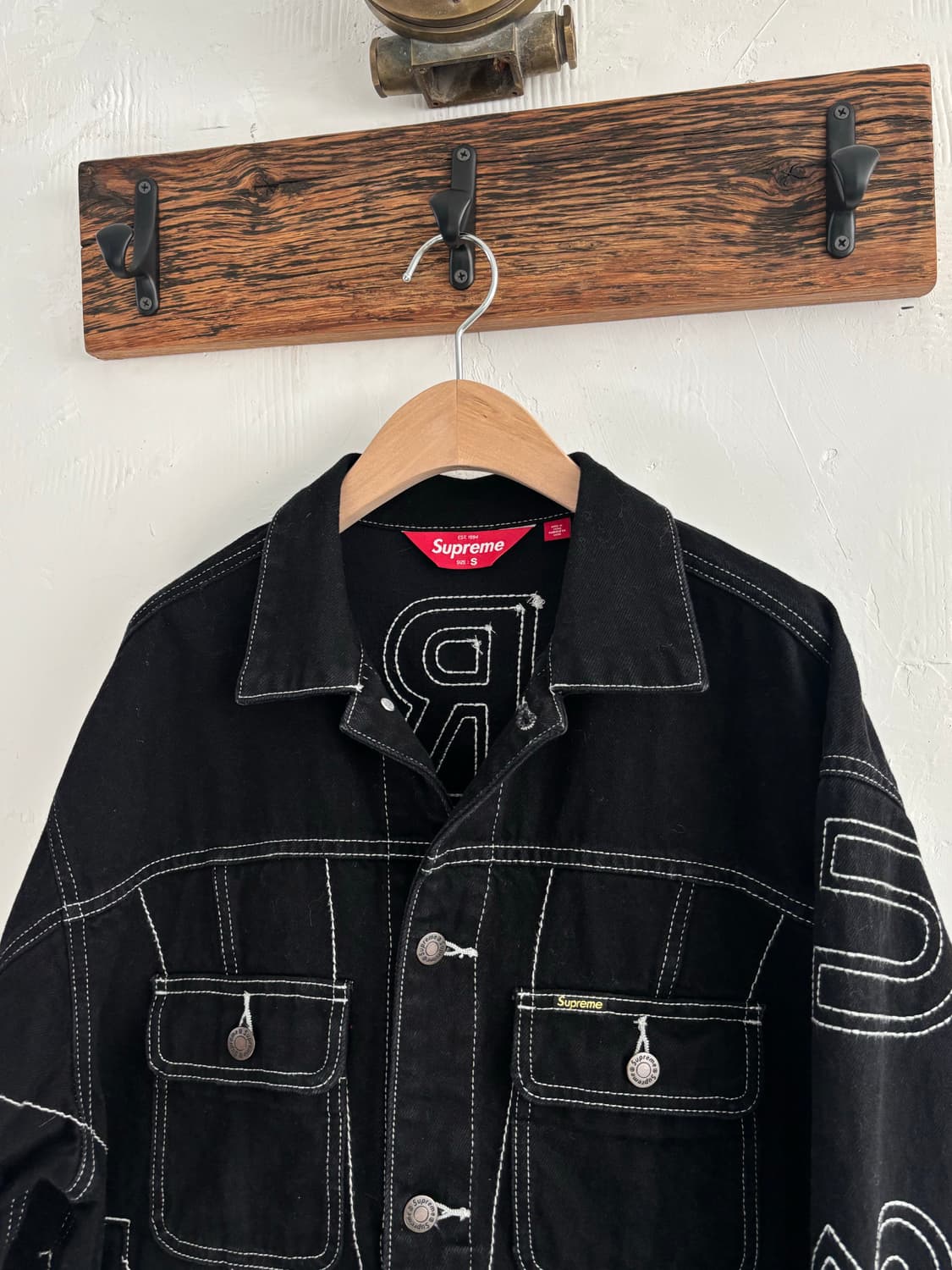 Supreme 슈프림 23FW 레이디얼 자수 트러커  상품이미지6