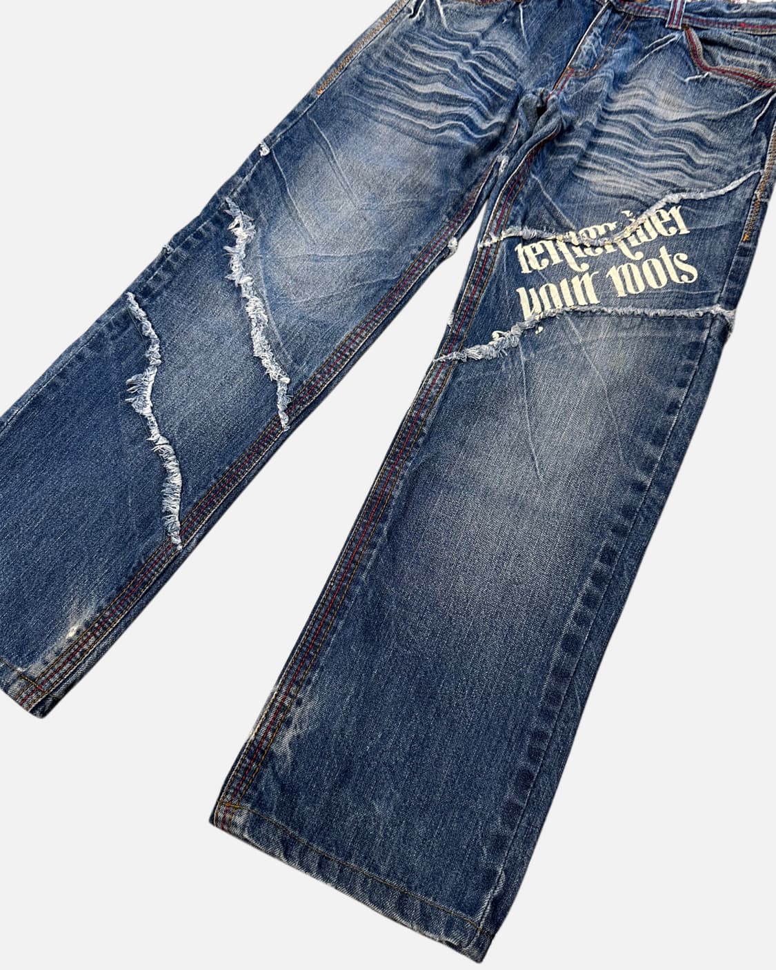 logo painting detail jean 상품이미지4