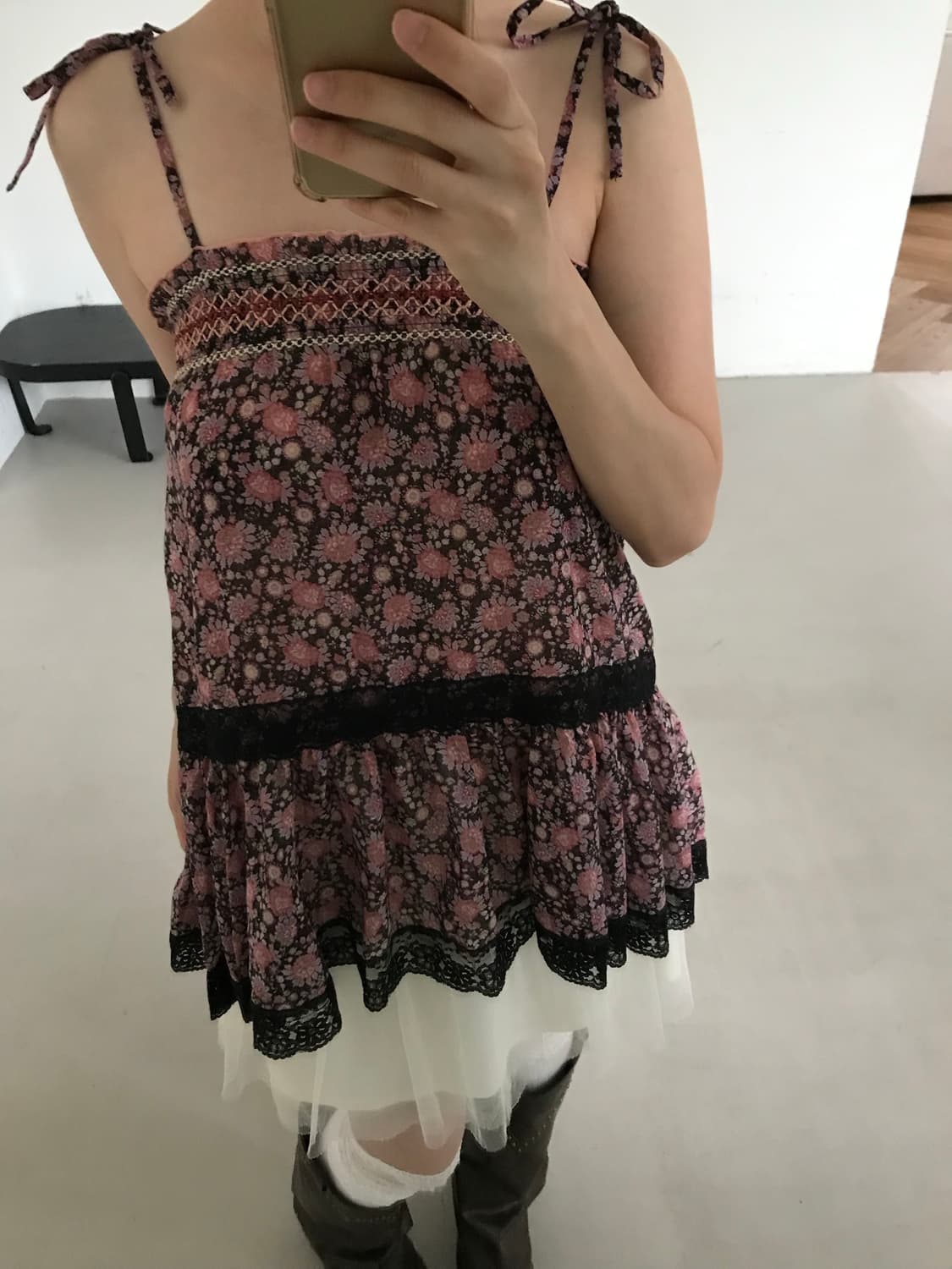 vintage pattern sleeveless 상품이미지6
