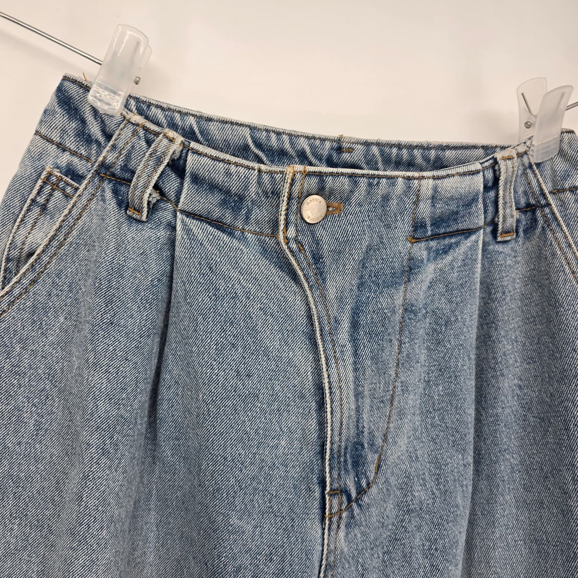 빈티지 데님 와이드 팬츠 상품이미지2