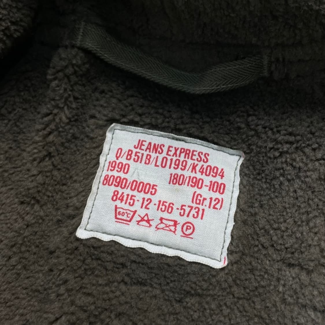 100 80S 독일군 밀리터리 스노클 필드파카 (내피포함) 상품이미지4