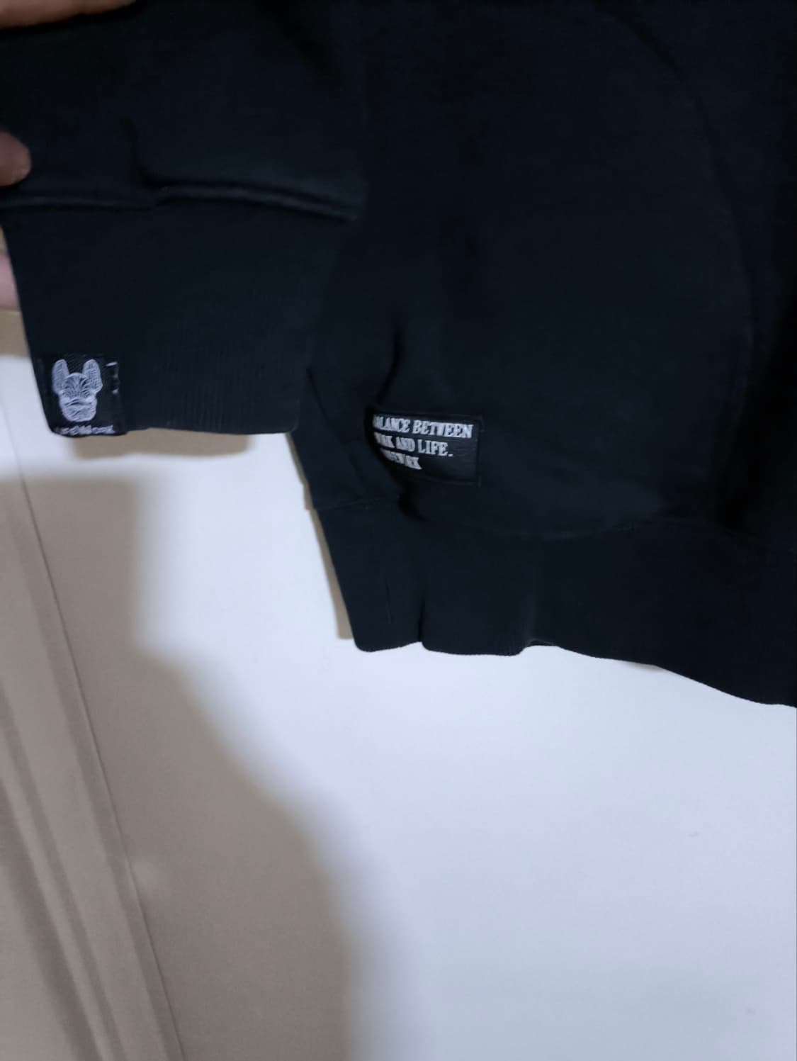 오버핏 프리 라이프워크 반집업 맨투맨 상품이미지3