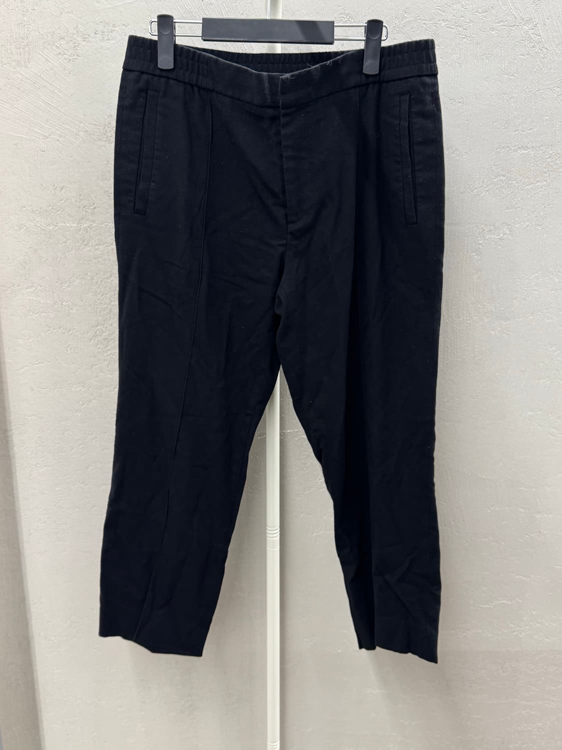 SYSTEM 검정색 면바지 슬랙스  상품이미지2